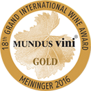 MUNDUS vini: Gold medal